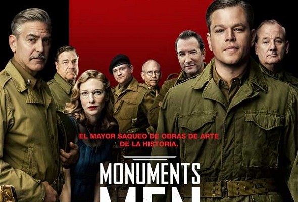 Monuments men. Póster