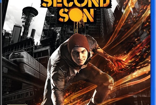 inFAMOUS Second Son. Carátula definitiva de PS4