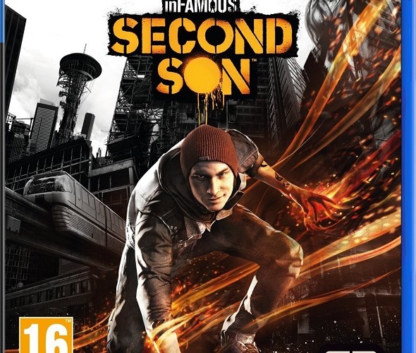 inFAMOUS Second Son. Carátula definitiva de PS4