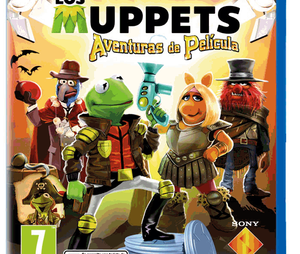 Portada del videojuego Muppets Aventuras de película para PS Vita