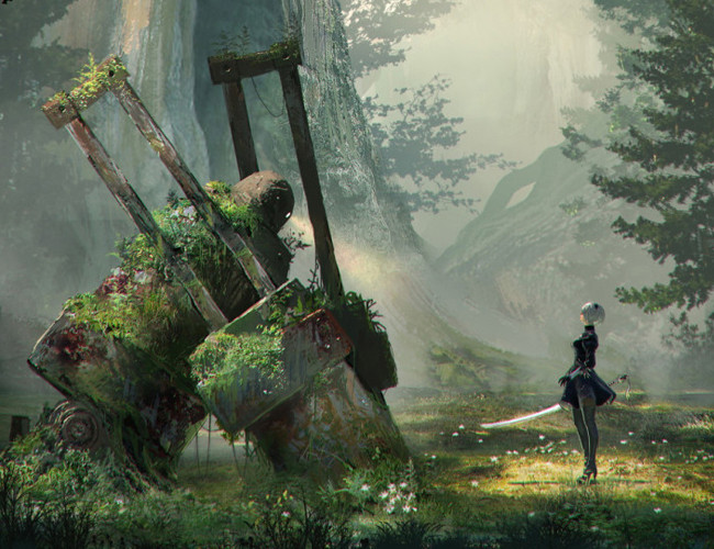 Nier: Automata tendrá un diseño visual espectacular