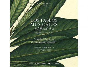 Póster de Paseos Musicales del Botánico destacada