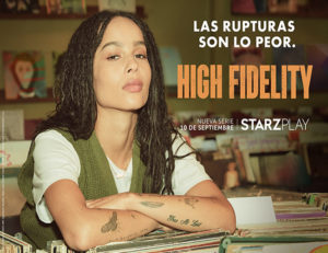 Póster de 'High Fidelity' con Zoë Kravitz destacada